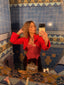 90s Vintage Sonia Rykiel Paris Cropped Cardigan | Cashmere Blend Knit