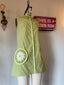 60s Vintage Lime Green Daisy Mod Mini Dress