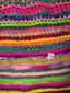 Contemporary Farradas Knits Rainbow Crochet Mini Dress | Handmade Neon Open Knit Resort Dress