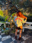 90s Vintage Trouble Maker Distressed Denim Jacket