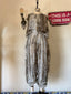 00s Vintage Roberto Cavalli Silk Leopard Jumpsuit | Sheer Harem Romper