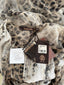 00s Vintage Roberto Cavalli Silk Leopard Jumpsuit | Sheer Harem Romper