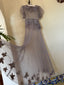20s Vintage Antique Custom Mesh Gown | One of One Couture Hand Embellished Bridal Dress