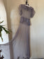 20s Vintage Antique Custom Mesh Gown | One of One Couture Hand Embellished Bridal Dress