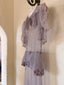 20s Vintage Antique Custom Mesh Gown | One of One Couture Hand Embellished Bridal Dress