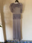 20s Vintage Antique Custom Mesh Gown | One of One Couture Hand Embellished Bridal Dress