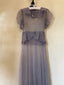 20s Vintage Antique Custom Mesh Gown | One of One Couture Hand Embellished Bridal Dress