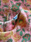 60s Vintage Pink Floral Terry Cloth Mini Dress | Fringe Beach Cover Up