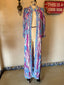 60s Vintage Emilio Pucci Formfit Rogers Rare Psychedelic Hostess Duster