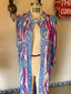 60s Vintage Emilio Pucci Formfit Rogers Rare Psychedelic Hostess Duster