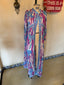 60s Vintage Emilio Pucci Formfit Rogers Rare Psychedelic Hostess Duster