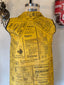 60s Vintage Rare Yellow Pages Novelty Shift Dress