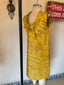 60s Vintage Rare Yellow Pages Novelty Shift Dress