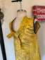 60s Vintage Rare Yellow Pages Novelty Shift Dress