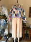 Handmade Vintage Quilt Patchwork Boho Cropped Jacket