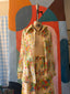 70s Vintage Floral Palazzo Set | Romantic Garden Print Two Piece Ensemble