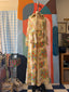 70s Vintage Floral Palazzo Set | Romantic Garden Print Two Piece Ensemble