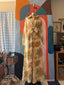 70s Vintage Floral Palazzo Set | Romantic Garden Print Two Piece Ensemble