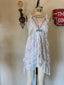 Handmade Crochet Lace Boho Bridal Mini Slip | Romantic Boudoir Camisole