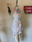 Handmade Crochet Lace Boho Bridal Mini Slip | Romantic Boudoir Camisole