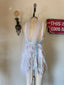 Handmade Crochet Lace Boho Bridal Mini Slip | Romantic Boudoir Camisole