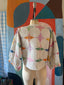 Handmade Vintage Patchwork Quilt Cropped Jacket | One of a Kind Puff Sleeve Jacket