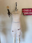 90s Vintage Claire Pettibone 3D Floral Sheer Slip Dress | Bridal Boudoir Lingerie Min