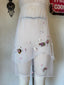 90s Vintage Claire Pettibone 3D Floral Sheer Slip Dress | Bridal Boudoir Lingerie Min