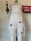 90s Vintage Claire Pettibone 3D Floral Sheer Slip Dress | Bridal Boudoir Lingerie Min