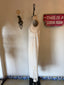 20s Vintage Antique Silk Slip Dress | Sheer Floral Appliqué Boho Bridal Nightgown