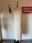 20s Vintage Antique Silk Slip Dress | Sheer Floral Appliqué Boho Bridal Nightgown