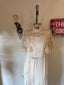 30s Vintage Crochet Lace Bed Jacket | Edwardian Bridal Lace Bolero