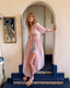 30s 40s Vintage Rare Sheer Silk Chiffon Duster | Dusty Rose Floral Lace Trim Robe