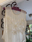 90s Escada Couture Hand Beaded Nautical Mesh Bodysuit | Sequin Starfish Top