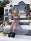 20s Vintage Antique Custom Mesh Gown | One of One Couture Hand Embellished Bridal Dress