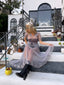 20s Vintage Antique Custom Mesh Gown | One of One Couture Hand Embellished Bridal Dress