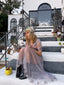 20s Vintage Antique Custom Mesh Gown | One of One Couture Hand Embellished Bridal Dress
