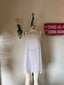 40s Vintage Silk Slip Dress | Champagne Floral Lace Bridal Lingerie