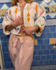 Handmade Vintage Patchwork Quilt Cropped Jacket | One of a Kind Puff Sleeve Jacket