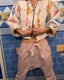 Handmade Vintage Patchwork Quilt Cropped Jacket | One of a Kind Puff Sleeve Jacket