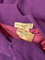 90s Vintage Karl Lagerfeld Violet Wool Coat & Trouser Set | Sculptural Power Ensemble