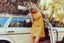 60s Vintage Rare Yellow Pages Novelty Shift Dress