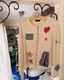 90s Vintage John Galliano Patchwork Embroidered Cardigan | Y2K Designer Novelty Sweater