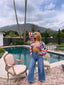 40s Vintage Chenille Capelet Jacket Americana Pop Art Cardigan Cape