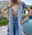 70s Vintage Trivia London Sleeveless Hooded Duster Cape