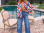 40s Vintage Chenille Capelet Jacket Americana Pop Art Cardigan Cape