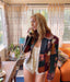 70s Vintage Gandolf the Wizard Detroit Patchwork Leather Cropped Jacket Floral Design Rare Collectable
